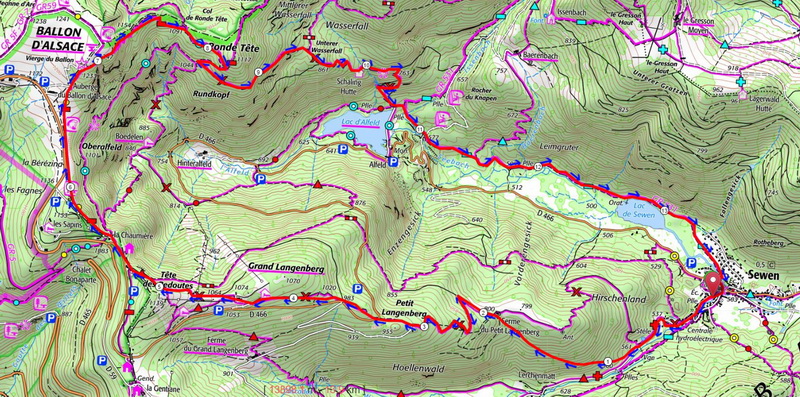 parcours ballon alsace