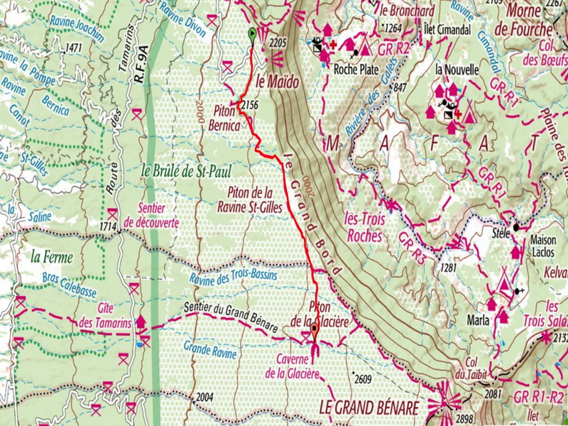 parcours la glaciere maido